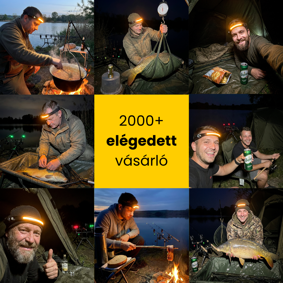 2000+ elégedett horgász – valódi használat közben